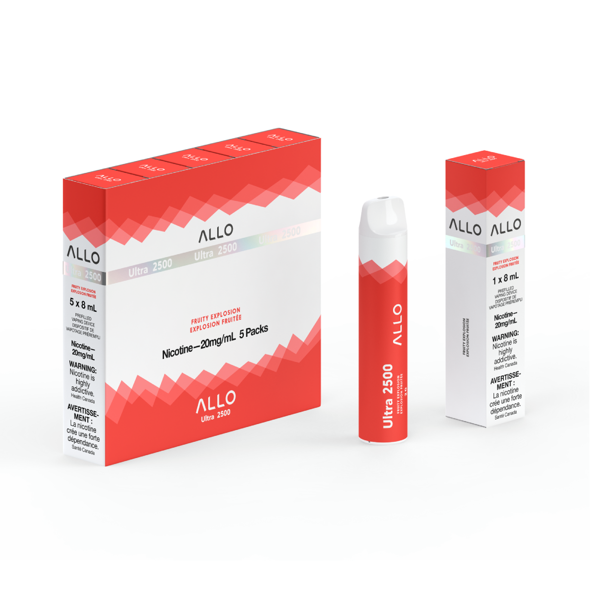 Allo Ultra 2500 Disposable - Fruity Explosion (Burst)