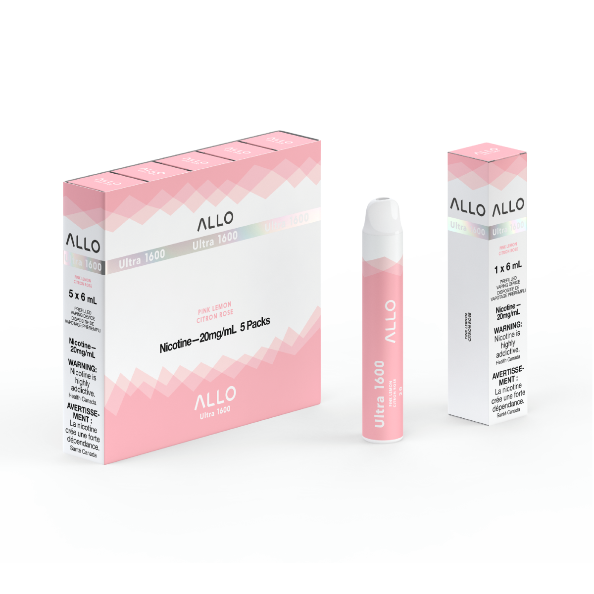 Allo Ultra 1600 Disposable - Pink Lemon
