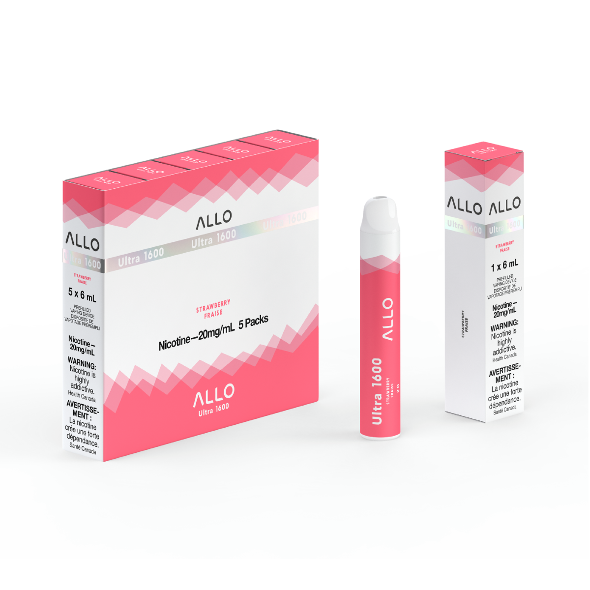 Allo Ultra 1600 Disposable - Strawberry